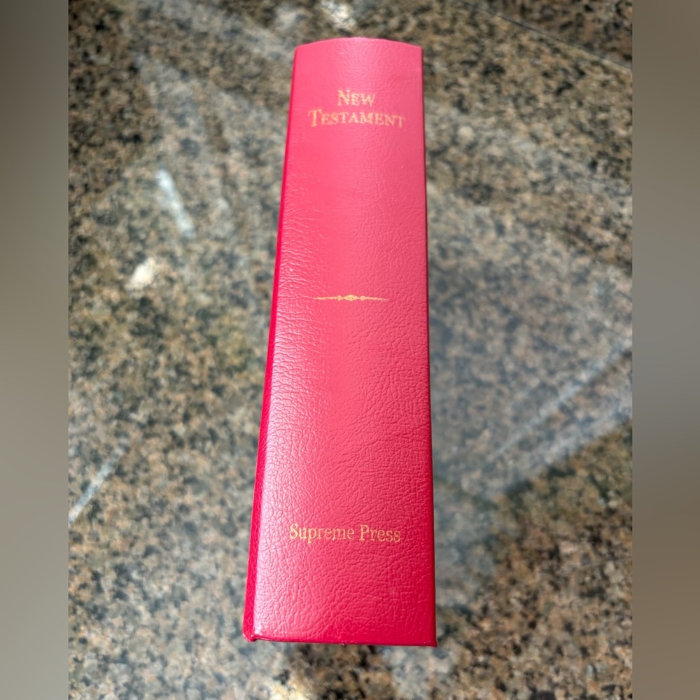 Supreme New Testament Stash Bible FW13 Book - Picture 7 of 9